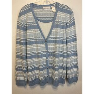 Vintage Alfred Dunner Shirt/Sweater Combo Size XL